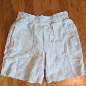 Llululemon athletica White Textured Shorts